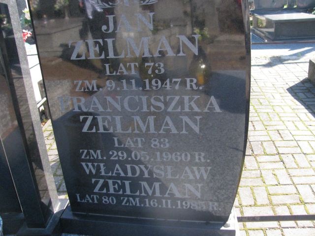 Julian Zelman 1916 Jasieniec - Grobonet - Wyszukiwarka osób pochowanych