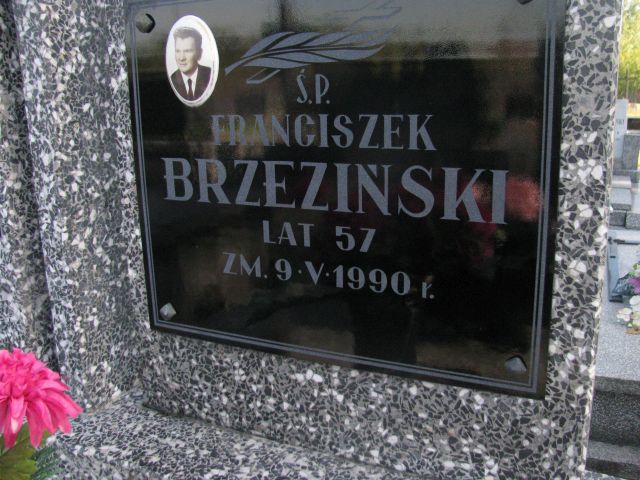 Franciszek Brzeziński  1932 Jasieniec - Grobonet - Wyszukiwarka osób pochowanych